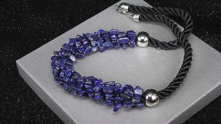 Náhrdelník lapis lazuli